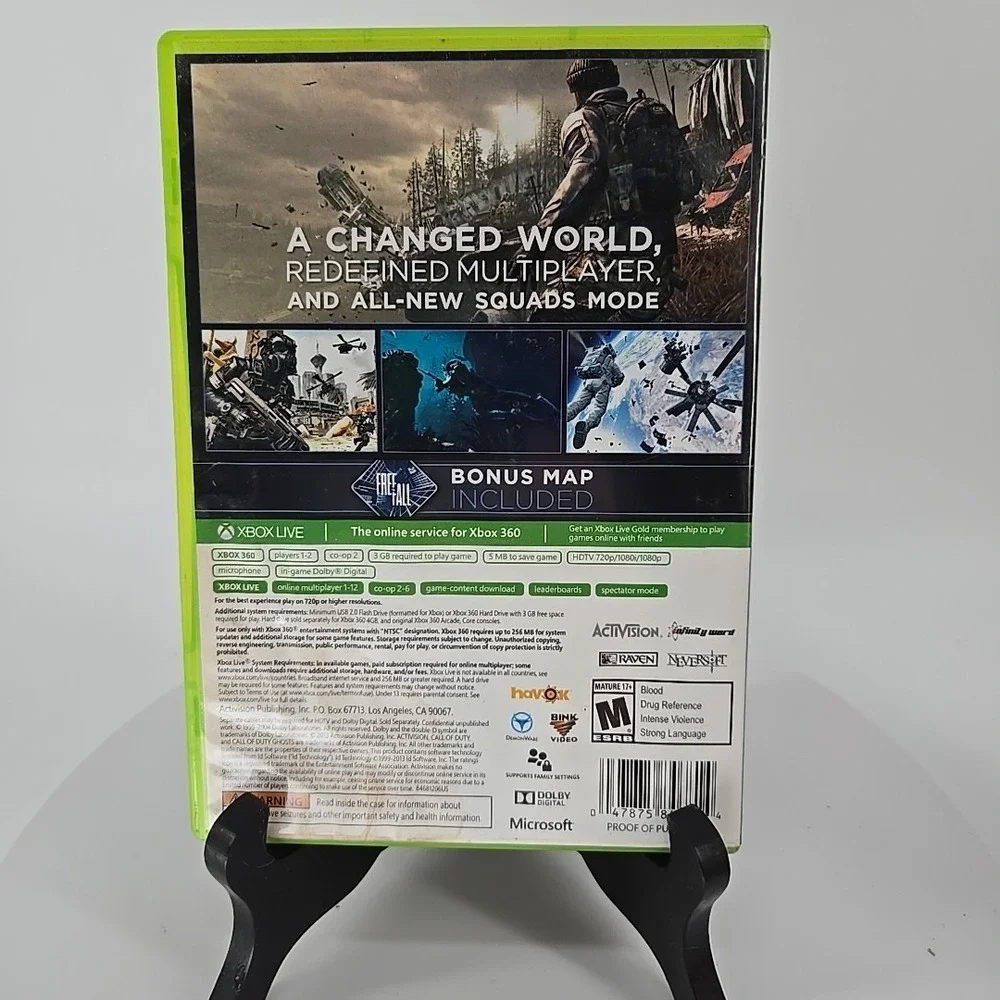 Call Of Duty: Ghosts 2 Disc Edition ‎ (Microsoft Xbox 360)